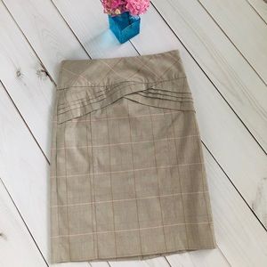 Rampage Plaid Pencil Skirt Size 5